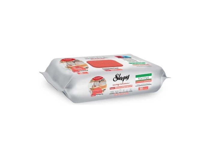 Sleepy easy clean servetele umede bucatarie 50 buc orange oil